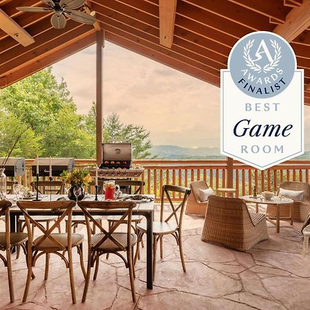 Sugarland By Avantstay Sleeps 28 Home Theatre Two Hot Tubs Indoor Pool Incredible Views Pigeon Forge Eksteriør bilde