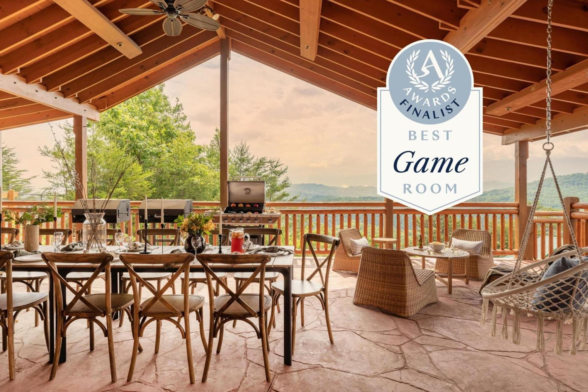 Sugarland By Avantstay Sleeps 28 Home Theatre Two Hot Tubs Indoor Pool Incredible Views Pigeon Forge Eksteriør bilde